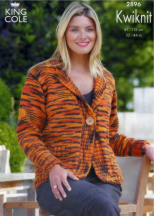 King Cole Leaflets, Kwiknit No. 2896 back