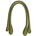 Leather Baghandles, Style 2020 Hand Size, col. 08 Light Olive