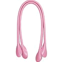 Leather Baghandles,Style 2040 Elbow Size, col. 07 Light Pink