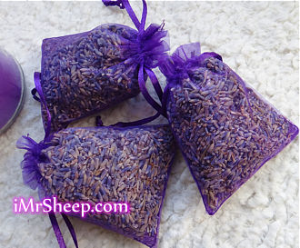 LAVENDER BLOSSOMS SACHETS