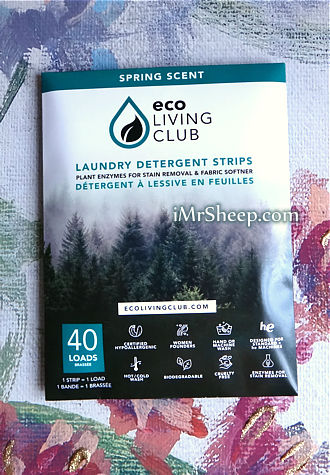 Eco Living Club LAUNDRY DETERGENT STRIPS