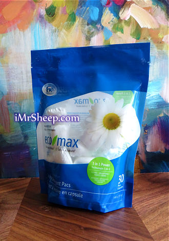 EcoMAX LAUNDRY DETERGENT PACS