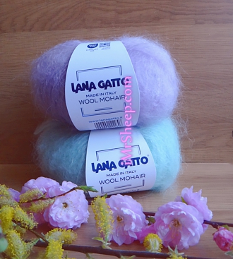 Lana Gatto WOOL MOHAIR [73% Mohair, 27% Wool], Light Chunky