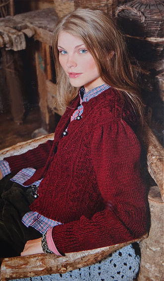 FOLK-STYLE CARDIGAN, Stella Tutto Maglia No. 18