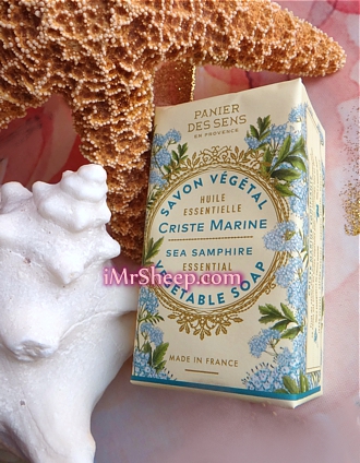 PANIER DES SENS SEA SAMPHIRE BAR SOAP, Irene and Mr.Sheep